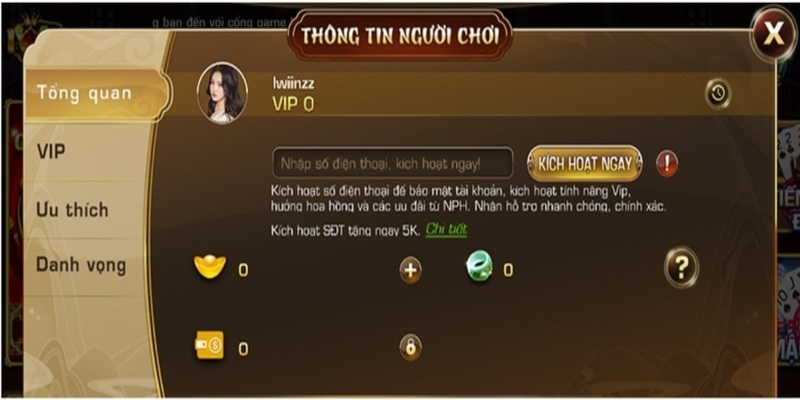 Đăng ký qua số điện thoại tại cổng game