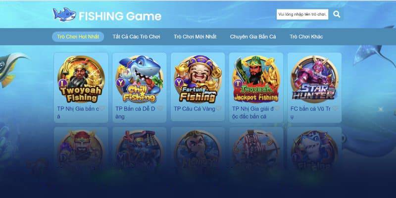 Những loại game bắn cá Vin777 thú vị 