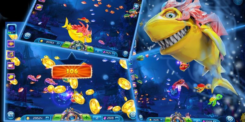 Nhiều sinh vật với mức tiền thưởng đa dạng trong game